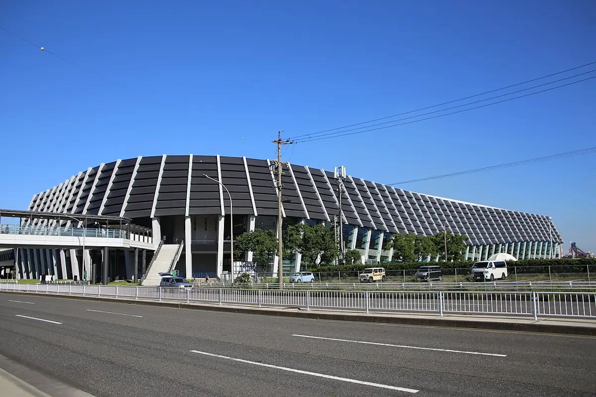 ポートメッセなごや 名古屋市国際展示場の外観