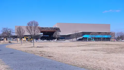 カクヒログループスーパーアリーナ(青森市総合体育館)の外観