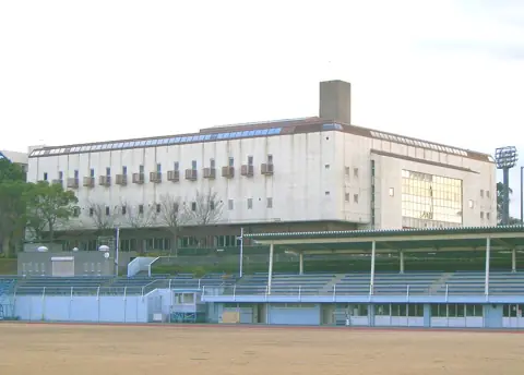 松戸運動公園体育館の外観