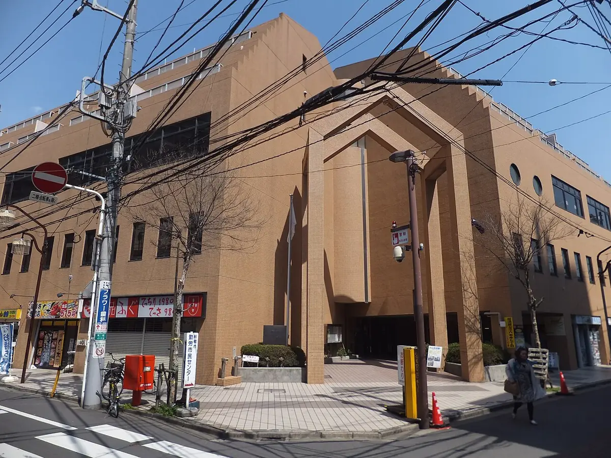 船橋市勤労市民センターの外観