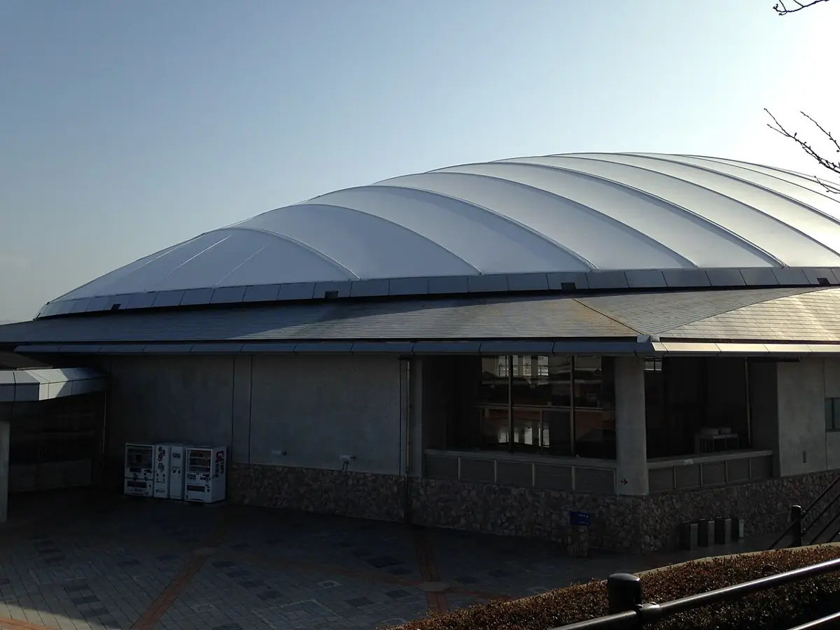 粕屋町総合体育館（かすやドーム）の外観