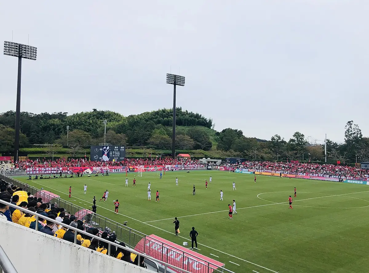 ハワイアンズスタジアムいわきの外観