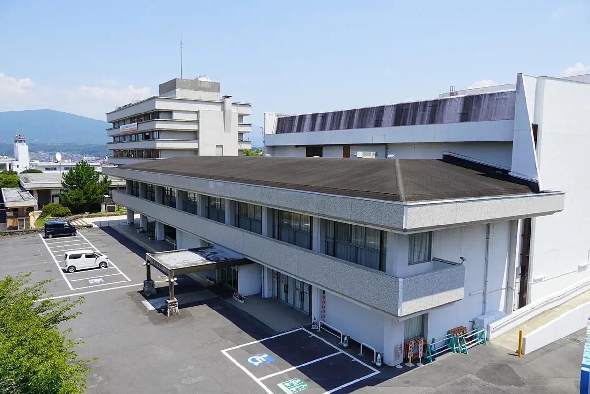 中津川文化会館の外観