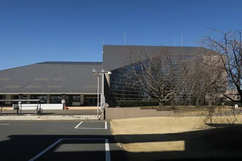 太田市藪塚本町文化ホールの外観