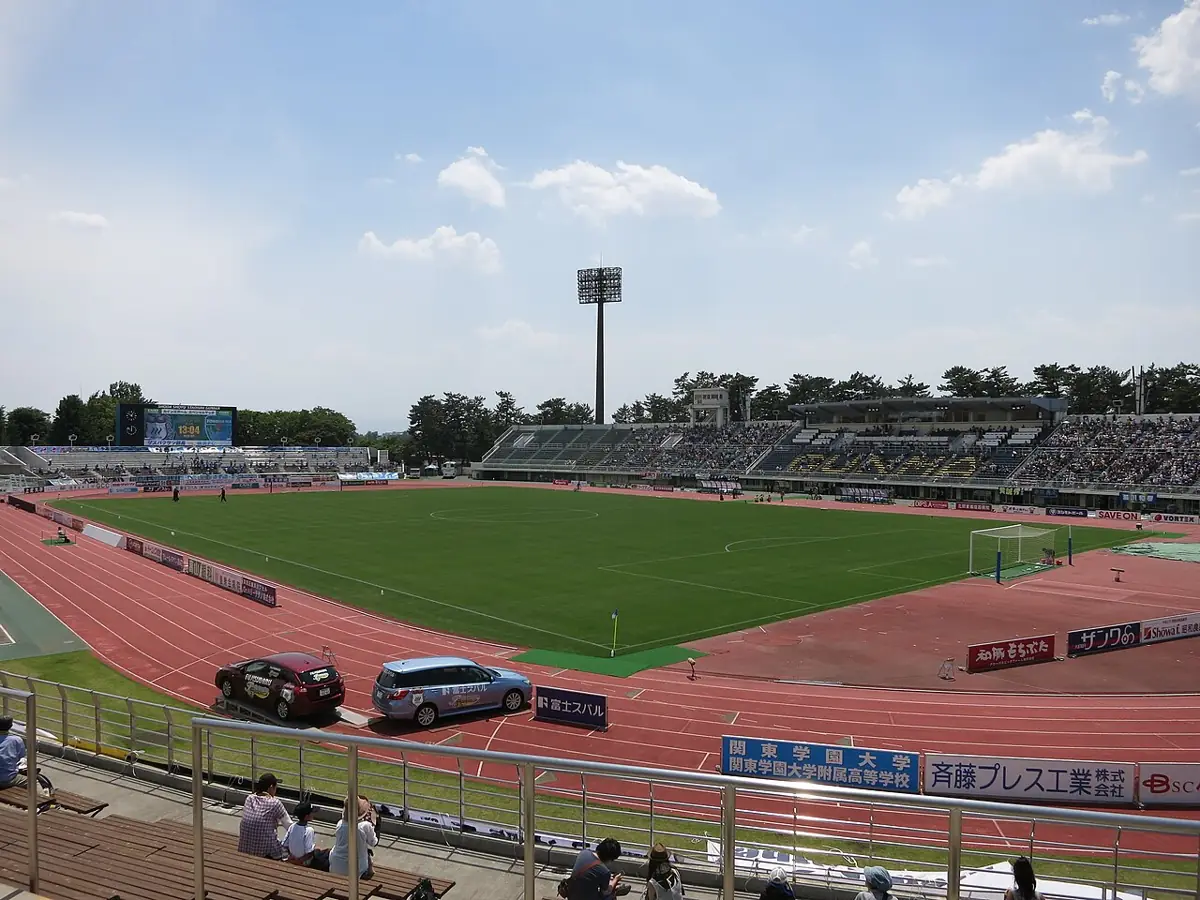 正田醤油スタジアム群馬の外観