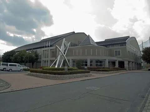 庄原市総合体育館の外観