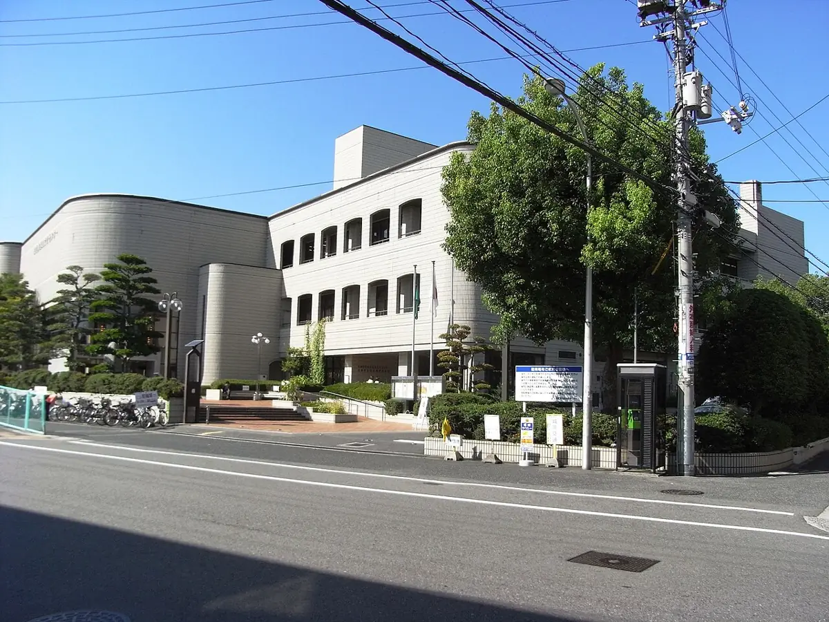 安佐南区民文化センターの外観