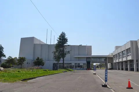 美唄市民会館の外観