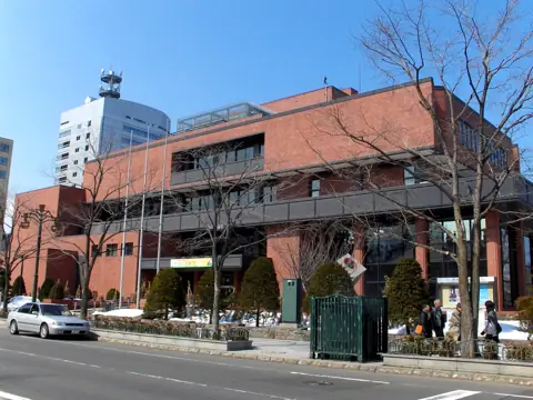 札幌市教育文化会館の外観