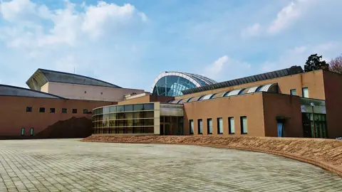 坂東市民音楽ホール ベルフォーレの外観