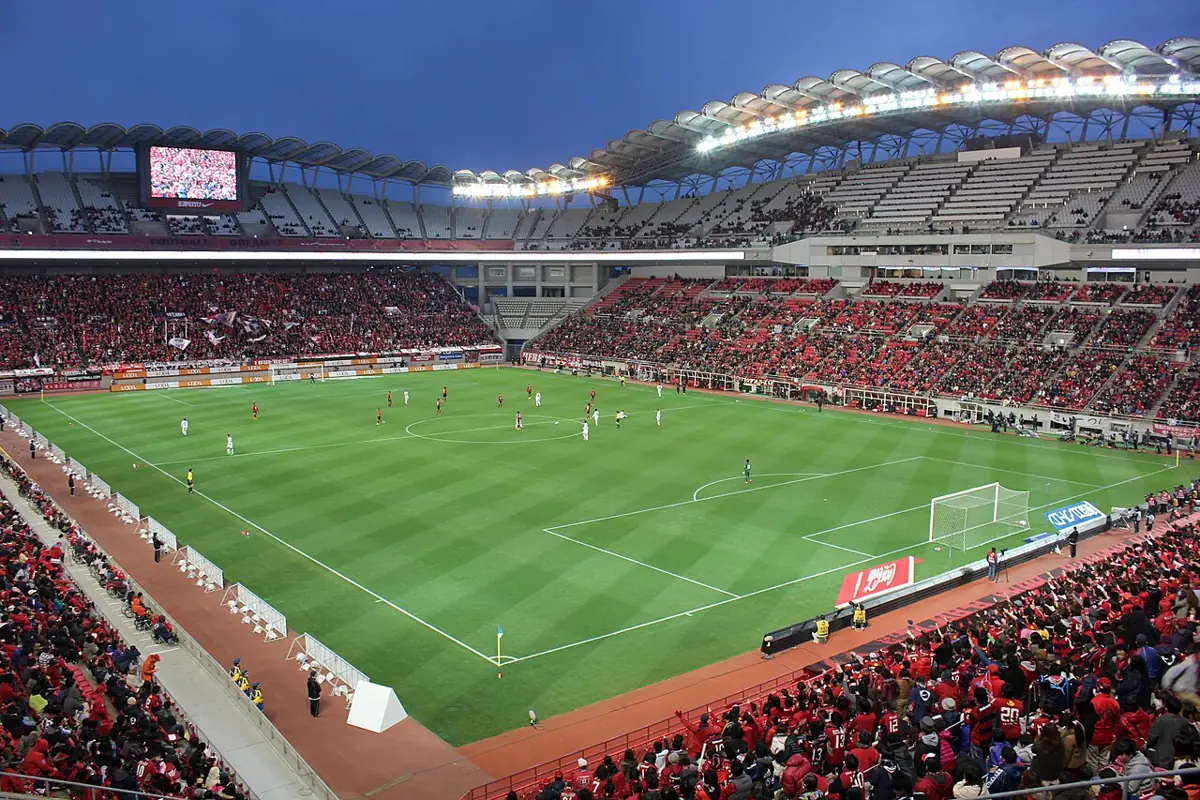 メルカリスタジアムの外観