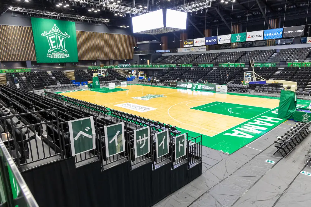 横浜武道館の外観