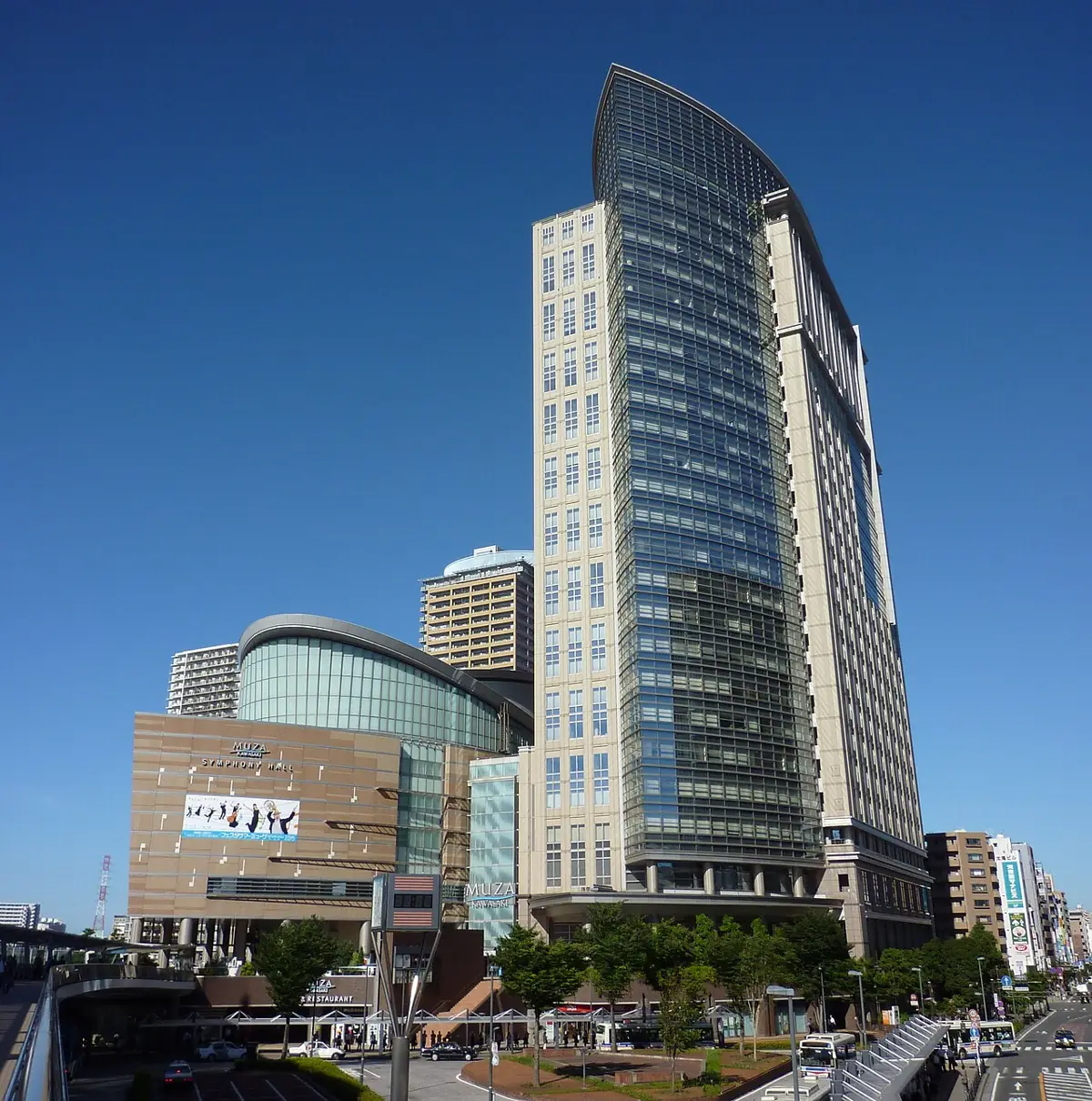 ミューザ川崎の外観
