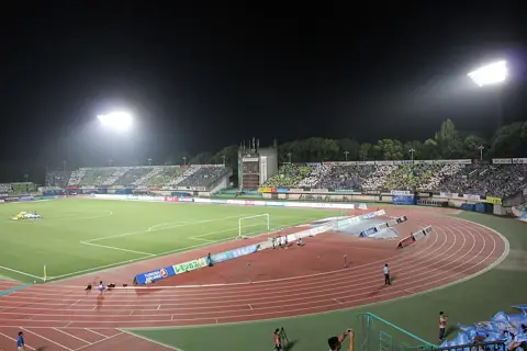 レモンガススタジアム平塚の外観