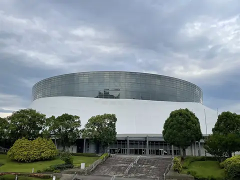 パークドーム熊本の外観