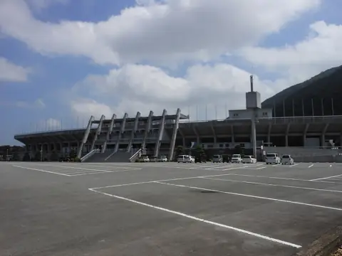三重交通G スポーツの杜 伊勢 陸上競技場の外観