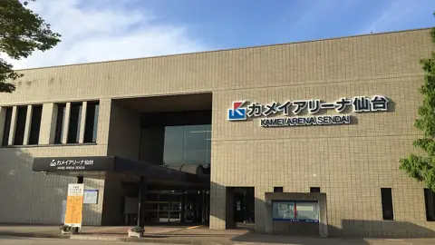 カメイアリーナ仙台（仙台市体育館）の外観