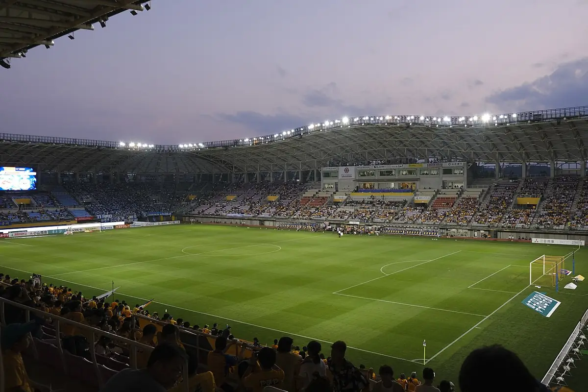 ユアテックスタジアム仙台の外観