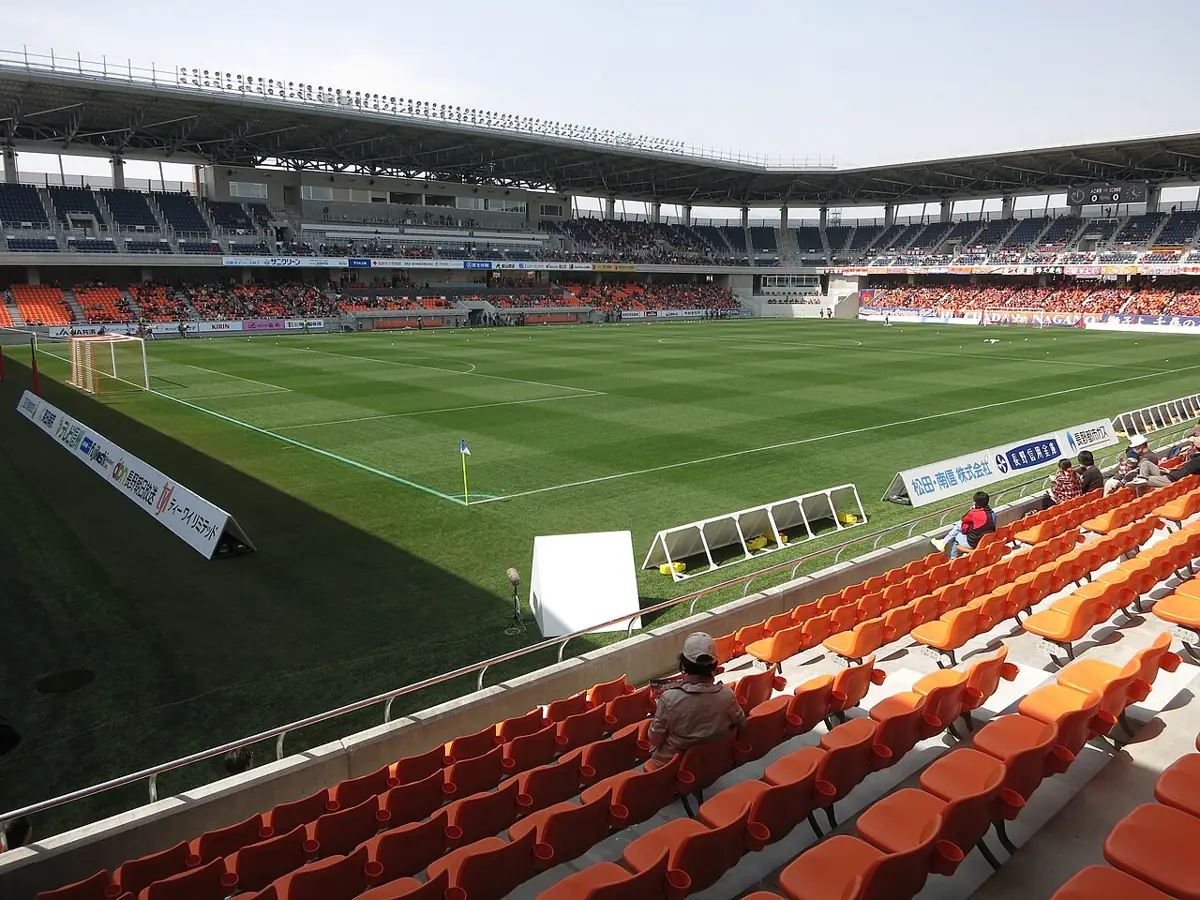 長野Uスタジアムの外観