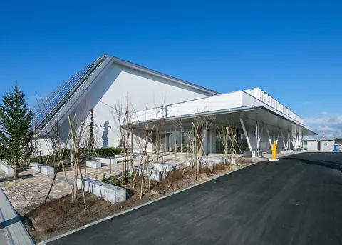 MGC三菱ガス化学アイスアリーナの外観