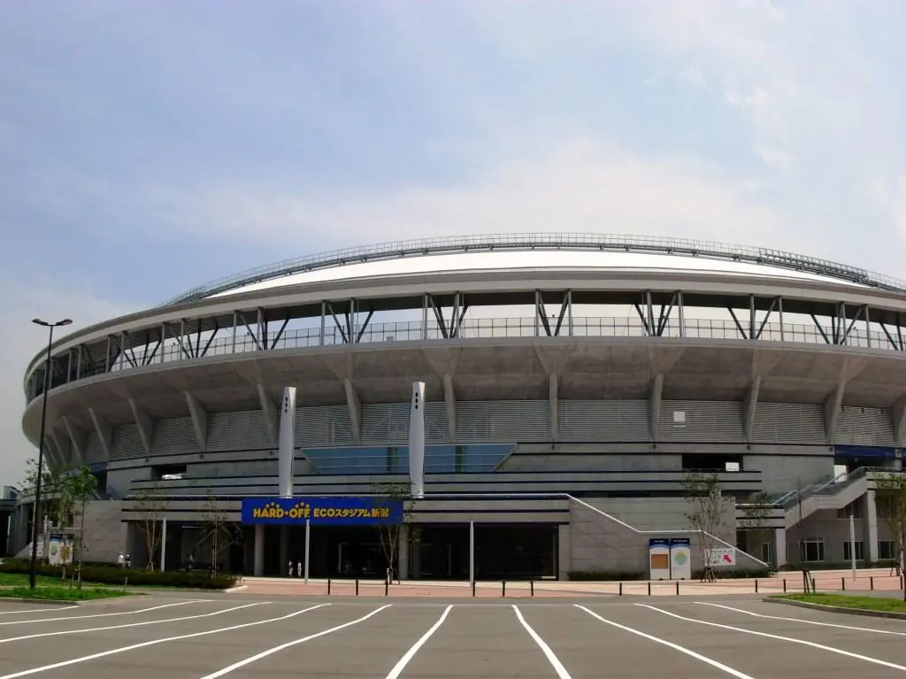 HARD OFF ECOスタジアム新潟の外観