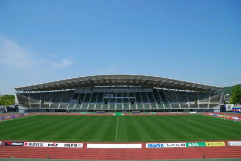 JFE晴れの国スタジアムの外観