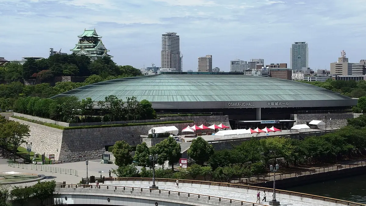 大阪城ホールの外観