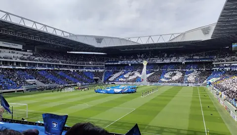 パナソニックスタジアム吹田の外観