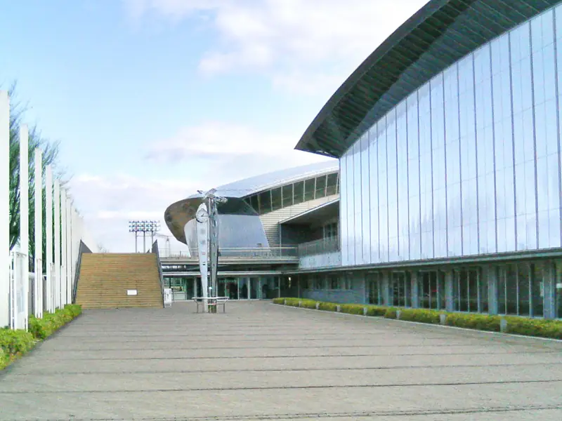 バタフライアリーナ所沢(所沢市民体育館)の外観