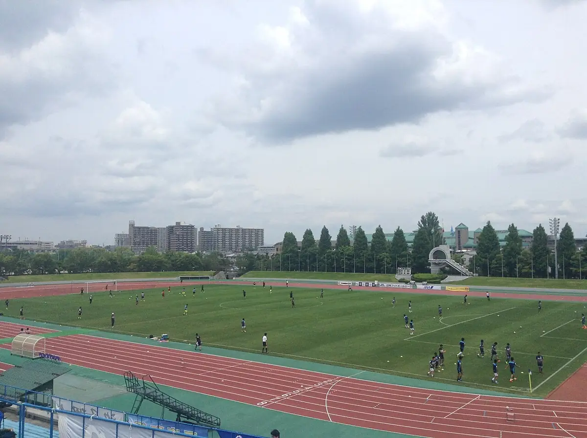 皇子山総合運動公園陸上競技場の外観