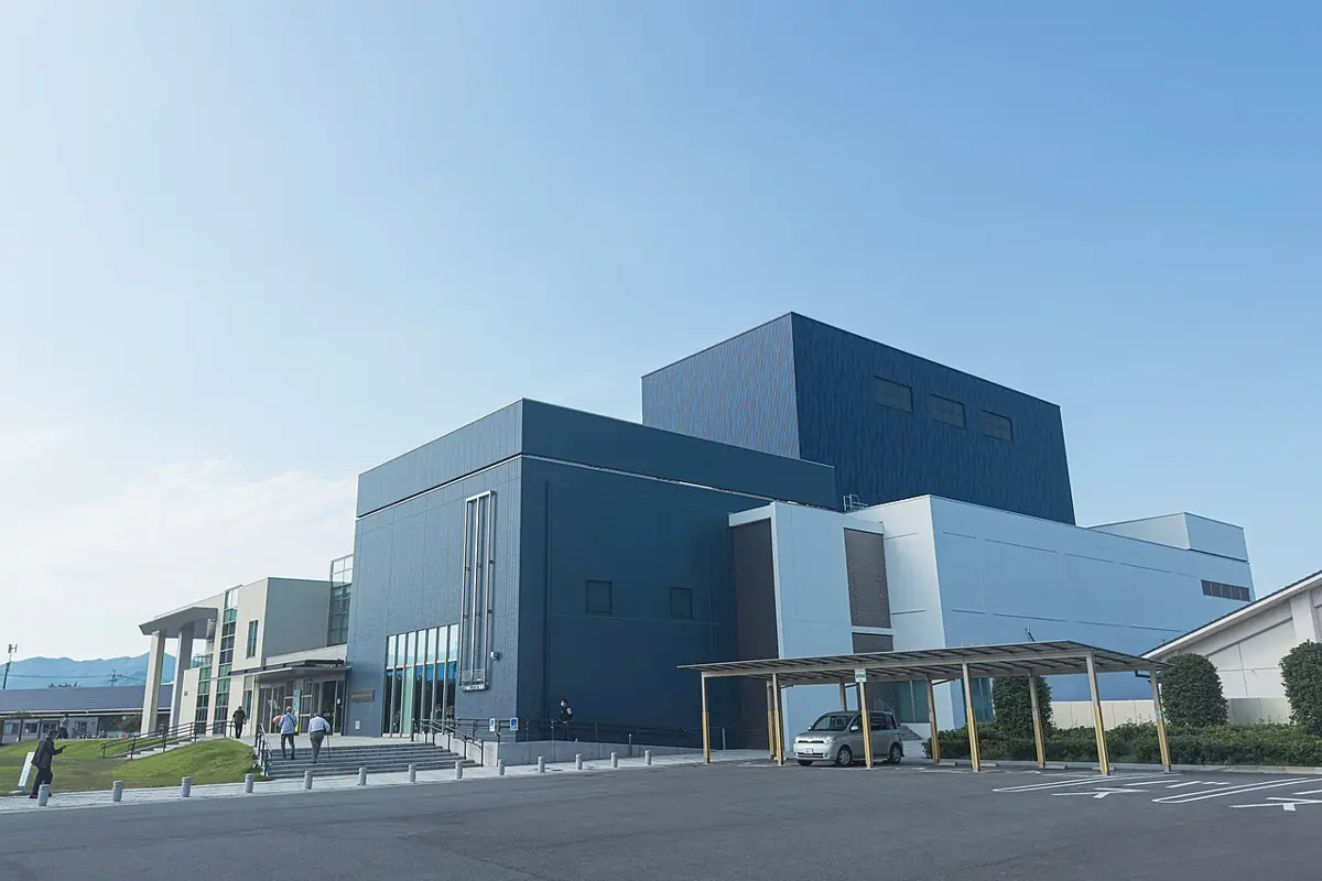 藍住町総合文化ホールの外観