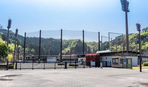 ＪＡアグリあなんスタジアムの外観