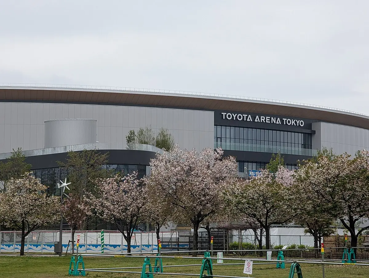TOYOTA ARENA TOKYOの外観