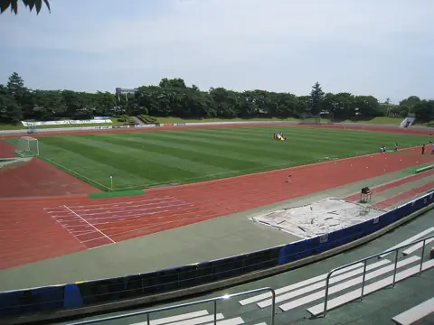武蔵野市立武蔵野陸上競技場の外観