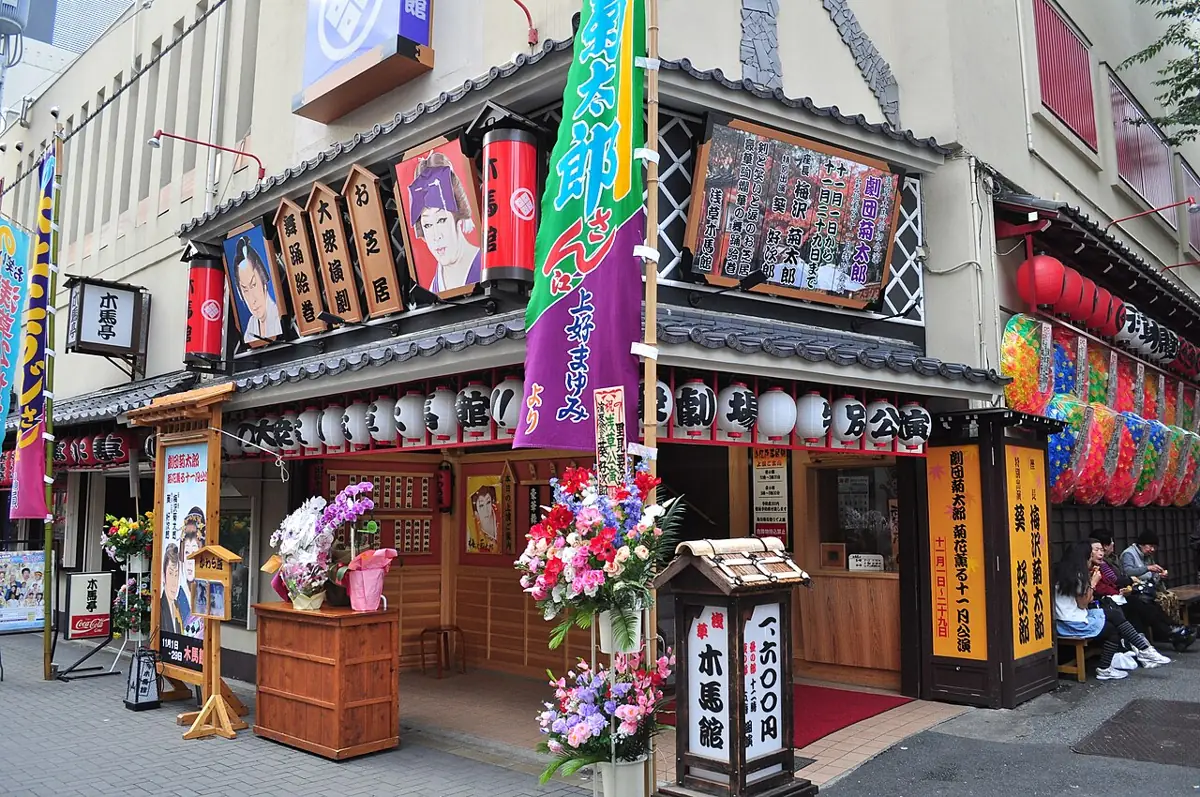 浅草 木馬館の外観
