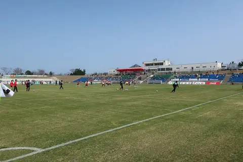 オールガイナーレYAJINスタジアムの外観