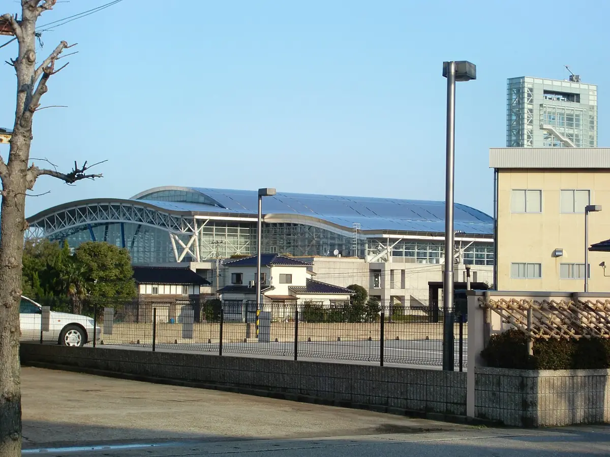 ありそドームの外観