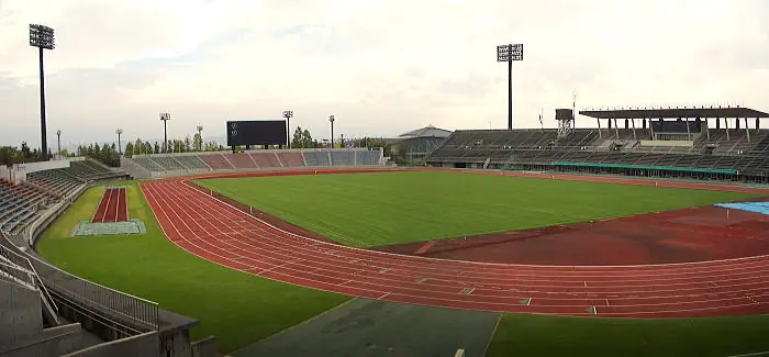 JITリサイクルインク スタジアムの外観